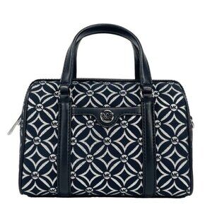 MICHAEL KORS Black Small Leather Duffle Crossbody Bag NWT